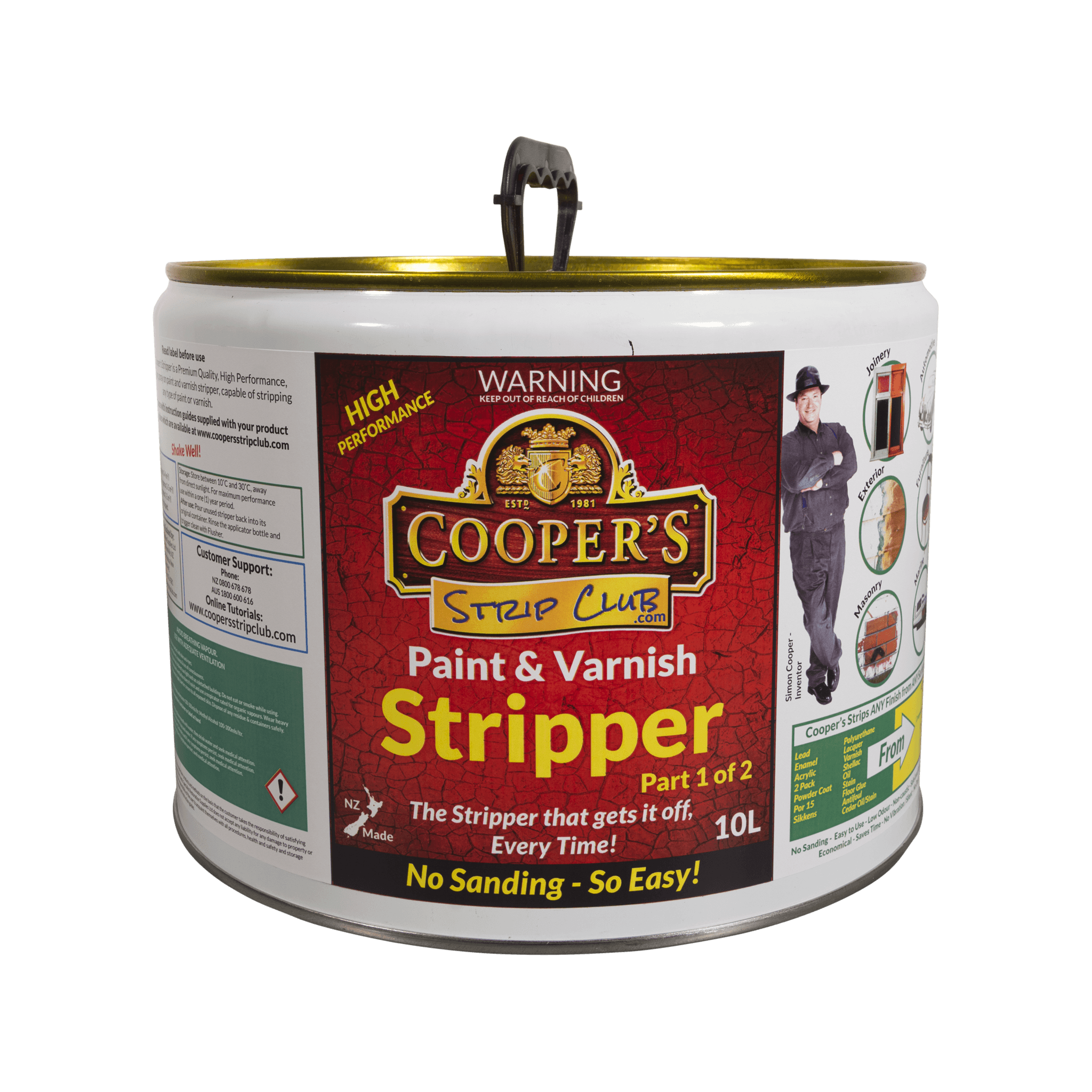 Stripper Refill 10L