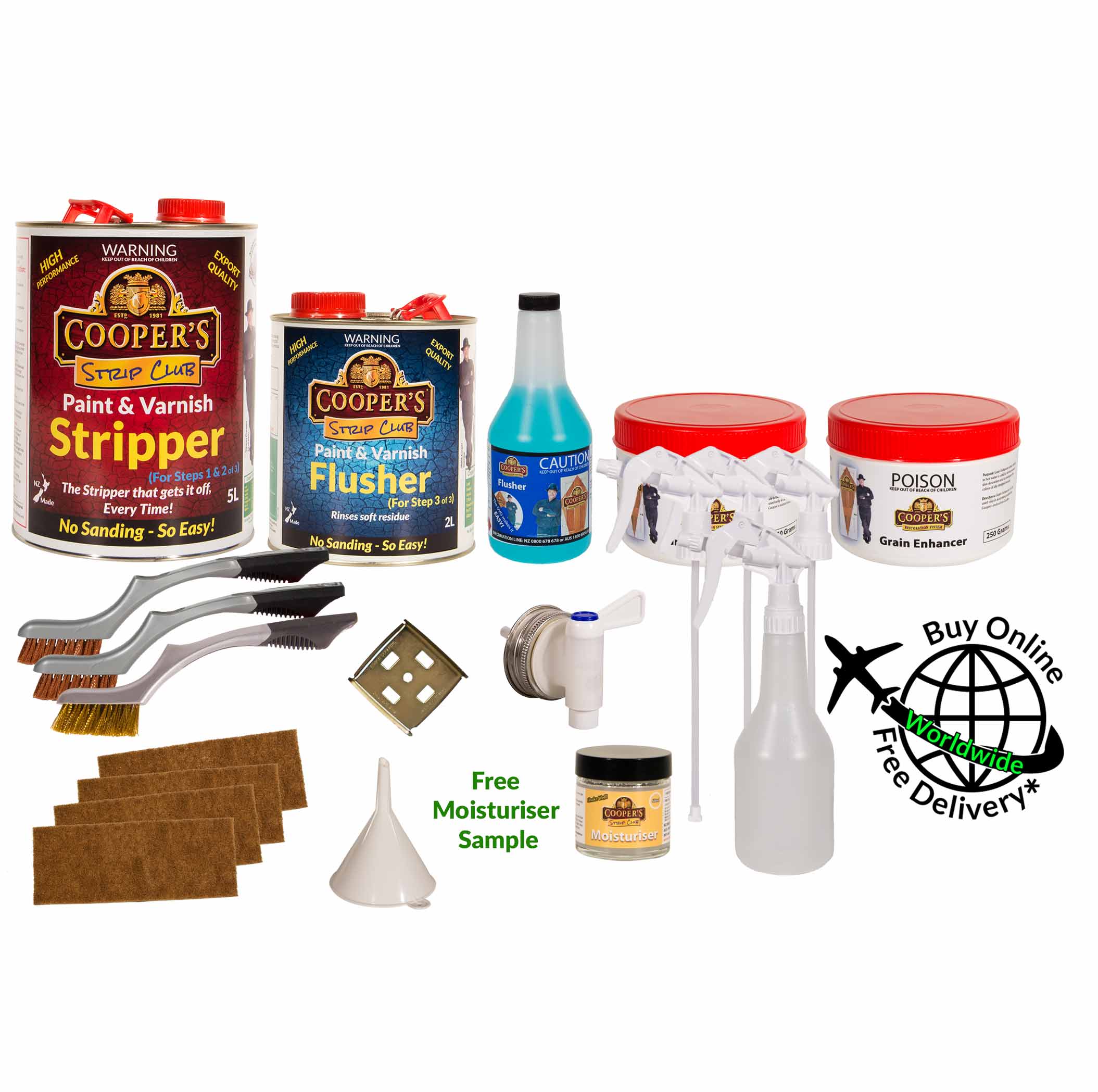 Outdoor Furniture Stripping Pack B (5 Pack Litres)
