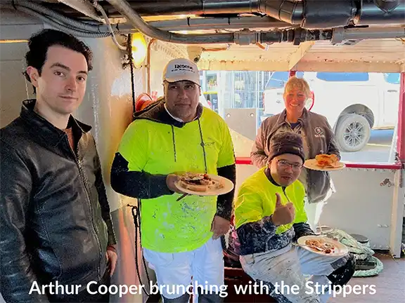 Earnslaw8 Arthur and crew